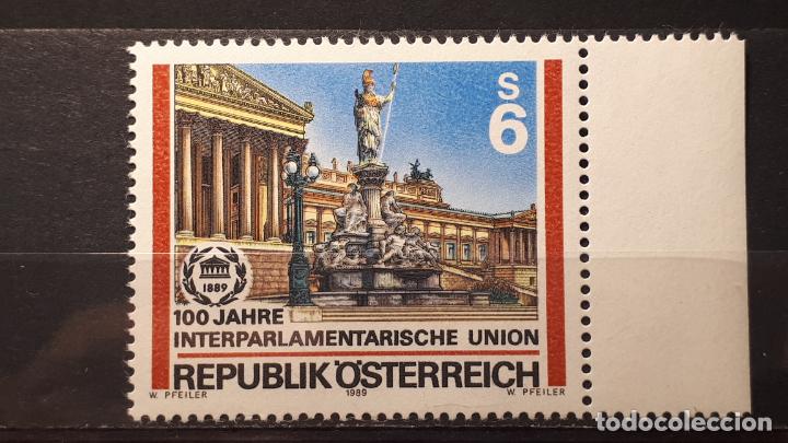 Sellos: AUSTRIA. **. A&Ntilde;O 1989 . YVERT 1793 - Foto 1