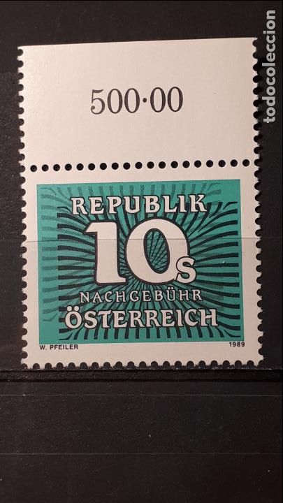 Sellos: AUSTRIA. **. A&Ntilde;O 1989 . YVERT tasas 261 - Foto 1