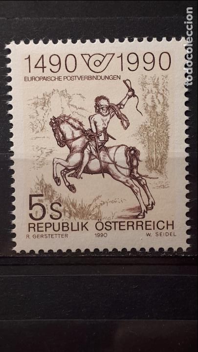 Sellos: AUSTRIA. **. A&Ntilde;O 1990 . YVERT 1808 - Foto 1