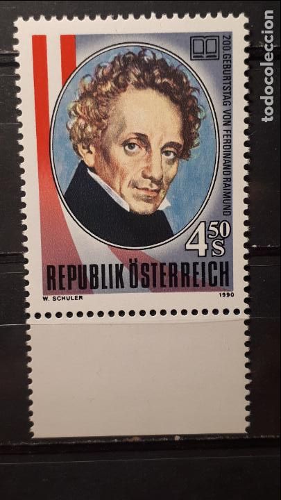 Sellos: AUSTRIA. **. A&Ntilde;O 1990 . YVERT 1822 - Foto 1