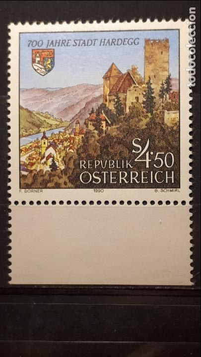 Sellos: AUSTRIA. **. A&Ntilde;O 1990 . YVERT 1824 - Foto 1