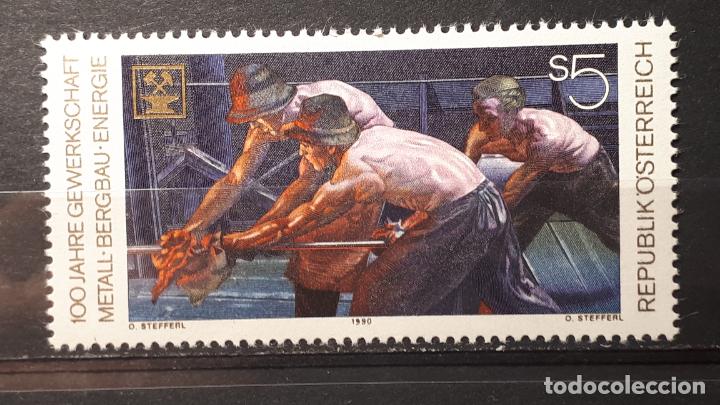 Sellos: AUSTRIA. **. A&Ntilde;O 1990 . YVERT 1838 - Foto 1