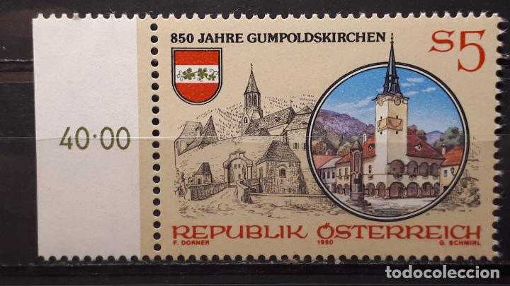 Sellos: AUSTRIA. **. A&Ntilde;O 1990 . YVERT 1826 - Foto 1