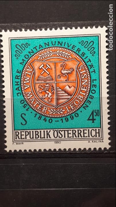 Sellos: AUSTRIA. **. A&Ntilde;O 1990 . YVERT 1836 - Foto 1