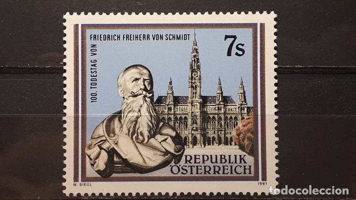 Sellos: AUSTRIA. **. A&Ntilde;O 1991 . YVERT 1844 - Foto 1