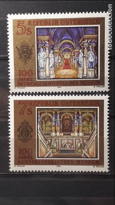 Sellos: AUSTRIA. **. A&Ntilde;O 1991 . YVERT 1858/59 - Foto 1