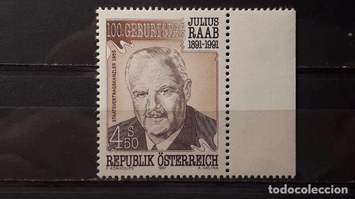 Sellos: AUSTRIA. **. A&Ntilde;O 1991 . YVERT 1875 - Foto 1