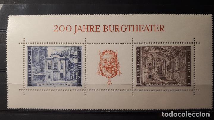 Sellos: AUSTRIA. A&Ntilde;O 1976**. YVERT. H.B. 8 - Foto 1