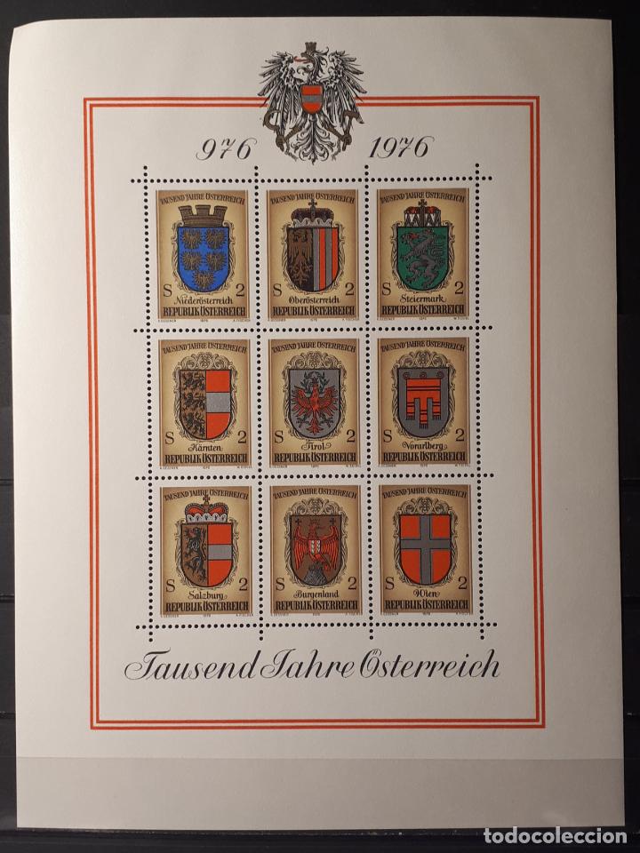 Sellos: AUSTRIA. A&Ntilde;O 1976**. YVERT. H.B. 9 - Foto 1