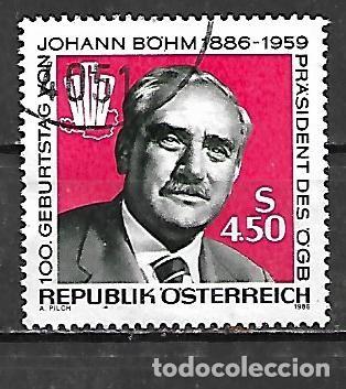 Sellos: 1985: Johann B&ouml;hm (usado) - Foto 1