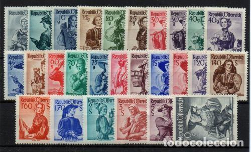 Sellos: Austria n&ordm; 738A/54A. - Foto 1