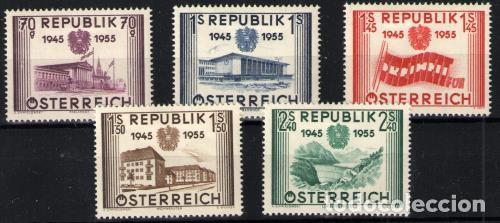 Sellos: Austria n&ordm; 845/9 - Foto 1