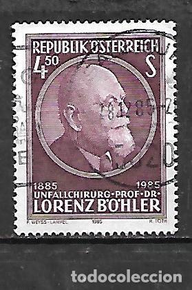 Sellos: 1985: Prof. Dr. Lorenz B&ouml;hle, m&eacute;dico (usado) - Foto 1