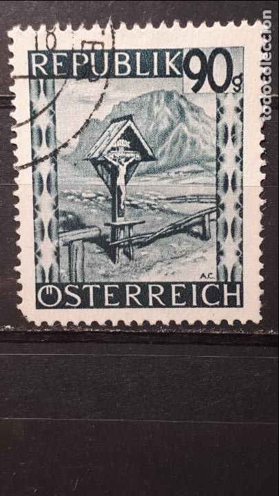 Sellos: AUSTRIA. A&Ntilde;O 1945-7 &deg;. YVERT 628 - Foto 1