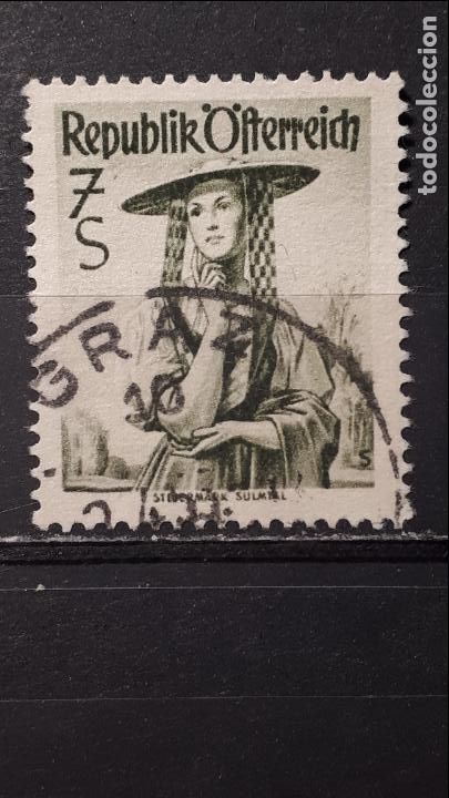 Sellos: AUSTRIA. A&Ntilde;O 1951-52 &deg;. YVERT 807A - Foto 1
