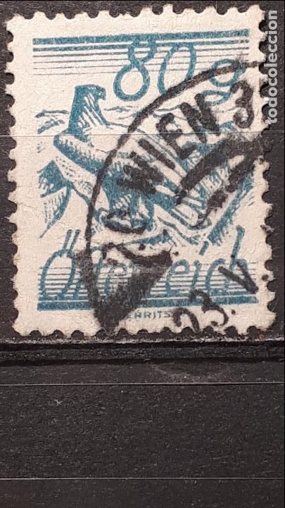 Sellos: AUSTRIA. A&Ntilde;O 1925-7 &deg;. YVERT 348 - Foto 1