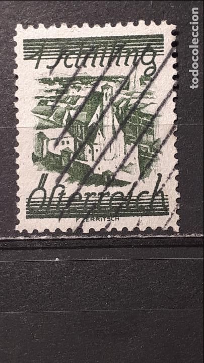 Sellos: AUSTRIA. A&Ntilde;O 1925-7 &deg;. YVERT 349 - Foto 1