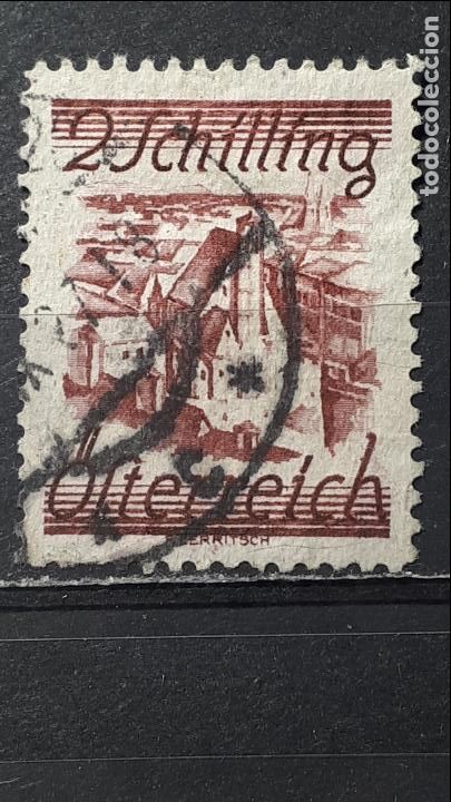 Sellos: AUSTRIA. A&Ntilde;O 1925-7 &deg;. YVERT 350 - Foto 1
