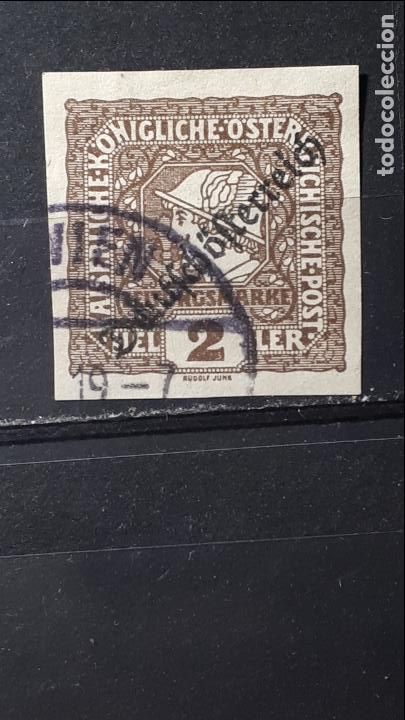 Sellos: AUSTRIA. A&Ntilde;O 1916 &deg;. YVERT prensa 20 - Foto 1