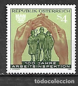 Sellos: 1983: Centenario de Inspecci&oacute;n de trabajos (MNH**) - Foto 1