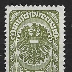 Sellos: AUSTRIA 1919/20* - CUERNO POSTAL - ESCUDO NACIONAL ( ALEGORIA ) - BK4