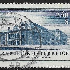 Sellos: AUSTRIA 1955 - REAPERTURA TEATRO Y ÓPERA DE VIENA - YY10