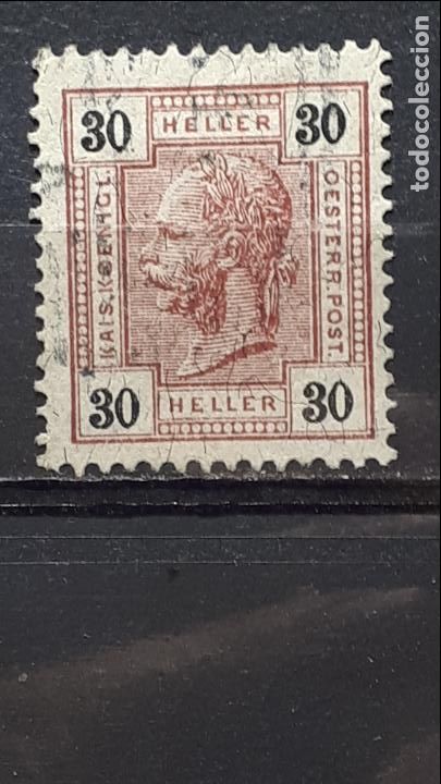 Sellos: AUSTRIA. A&Ntilde;O 1904 &deg;. YVERT 89 - Foto 1
