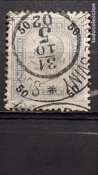 Sellos: AUSTRIA. A&Ntilde;O 1899-02. &deg;. YVERT 75 - Foto 1