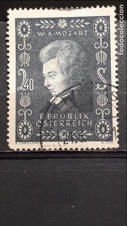 Sellos: AUSTRIA . A&Ntilde;O 1956 &deg;.. YVERT 857 - Foto 1