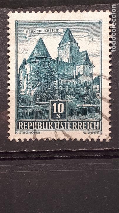 Sellos: AUSTRIA . &deg;. A&Ntilde;O 1957. YVERT 874A - Foto 1