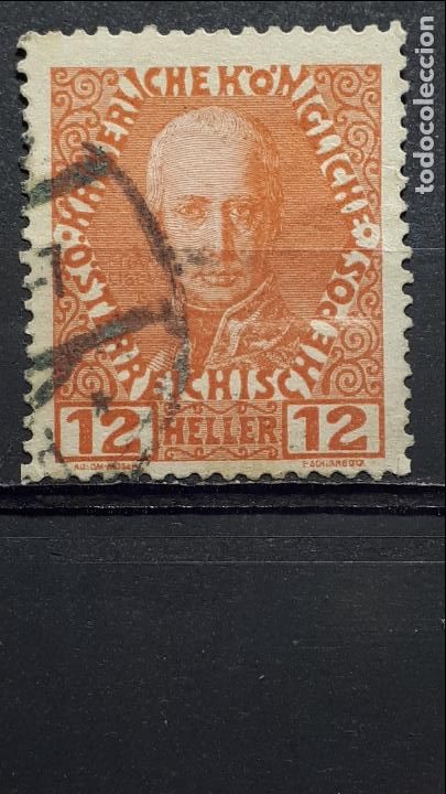 Sellos: AUSTRIA. A&ntilde;o 1908-13 &deg;.YVERT 107 - Foto 1