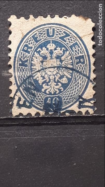 Sellos: AUSTRIA. A&Ntilde;O 1863-4. &deg;. YVERT 30 - Foto 1