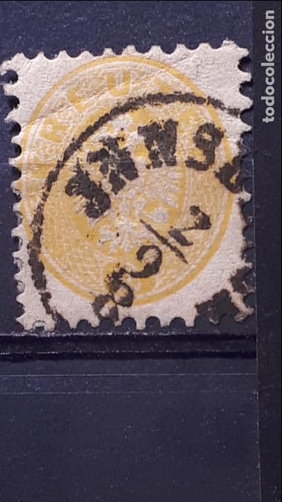 Sellos: AUSTRIA. A&Ntilde;O 1863-4. &deg;. YVERT 27 - Foto 1