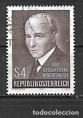 Sellos: 1980: Robert Musil- escritor (usado) - Foto 1