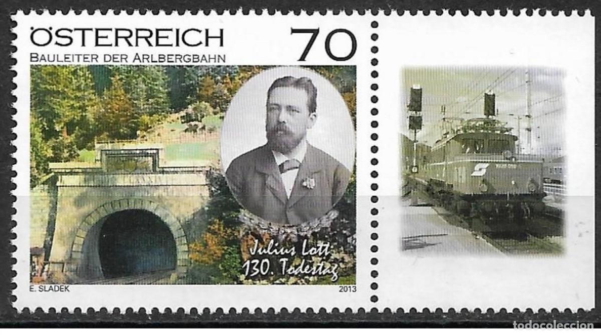 Sellos: Austria 2013 - Julius Lott mnh** - Foto 1