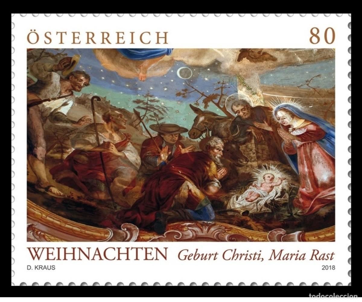 Sellos: Austria 2018 - Weihnachten mnh** - Foto 1