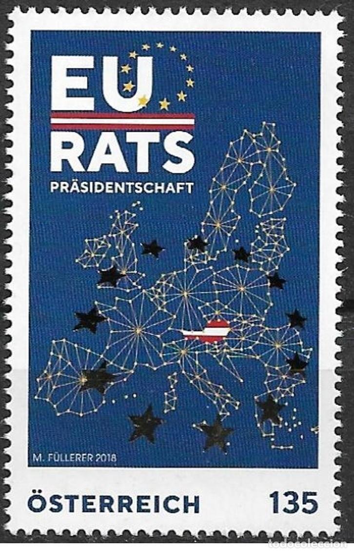 Sellos: Austria 2018 - EU Rats mnh** - Foto 1