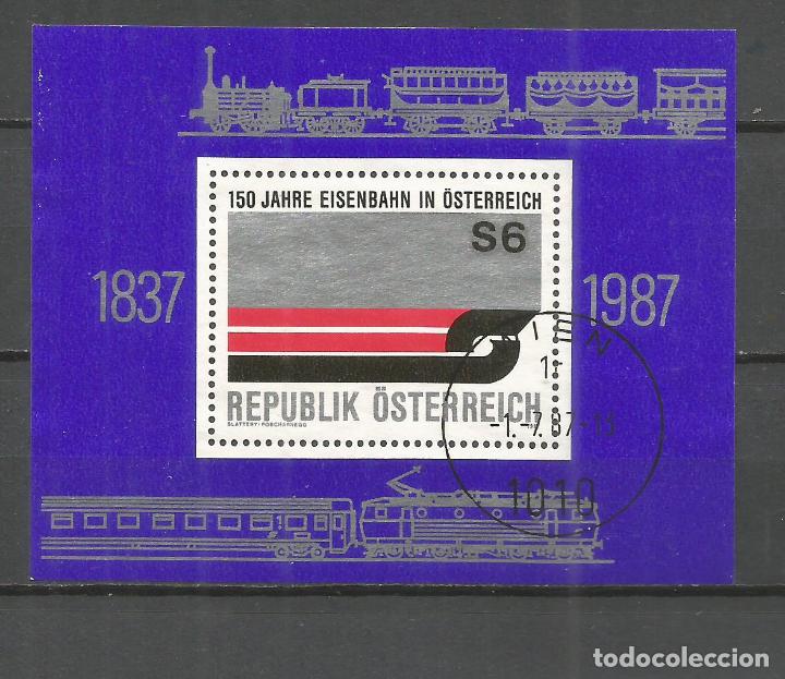 Sellos: AUSTRIA HOJA BLOQUE YVERT NUM. 14 USADA - Foto 1