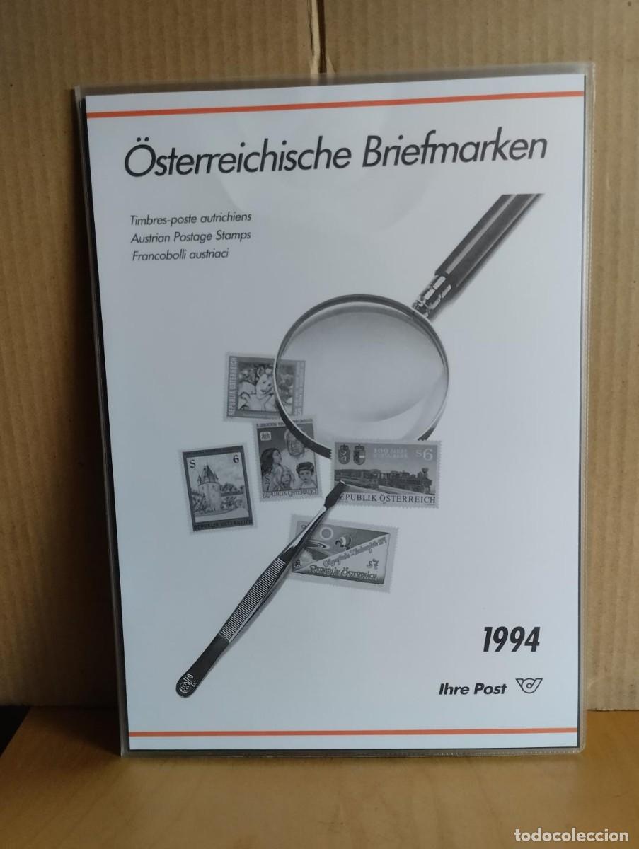 Sellos: AUSTRIA --- CARPETA ANUAL 1994 - Foto 1