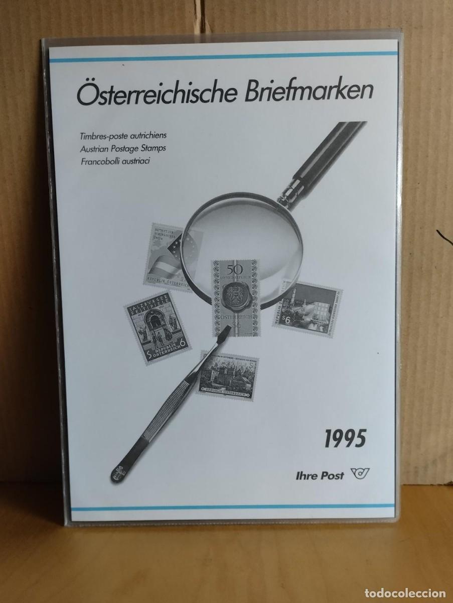 Sellos: AUSTRIA --- CARPETA ANUAL 1995 - Foto 1