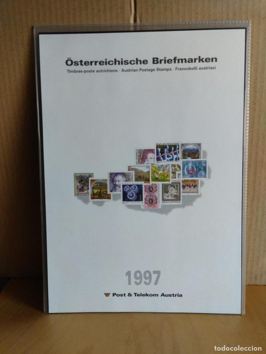 Sellos: AUSTRIA --- CARPETA ANUAL 1997 - Foto 1