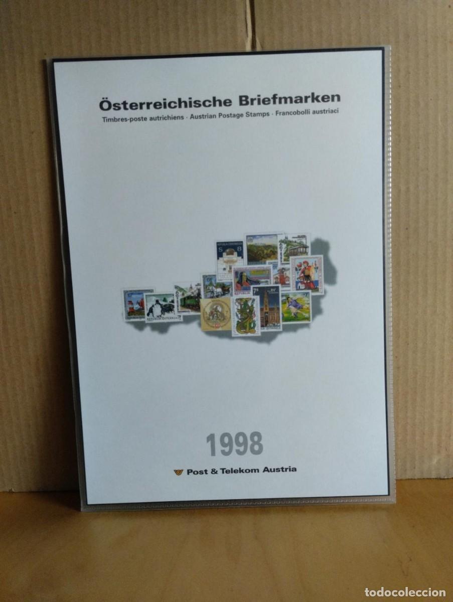 Sellos: AUSTRIA --- CARPETA ANUAL 1998 - Foto 1
