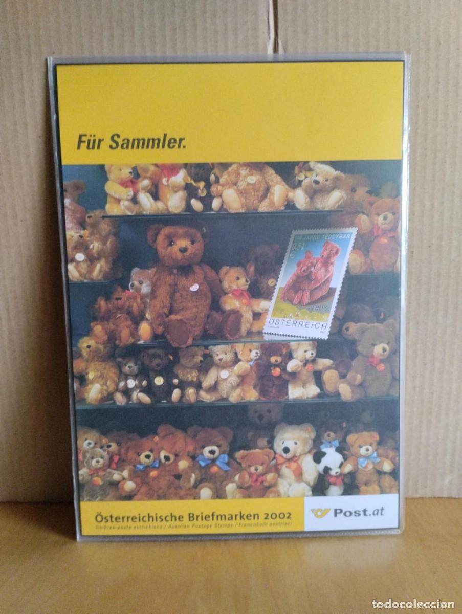Sellos: AUSTRIA --- CARPETA ANUAL 2002 - Foto 1