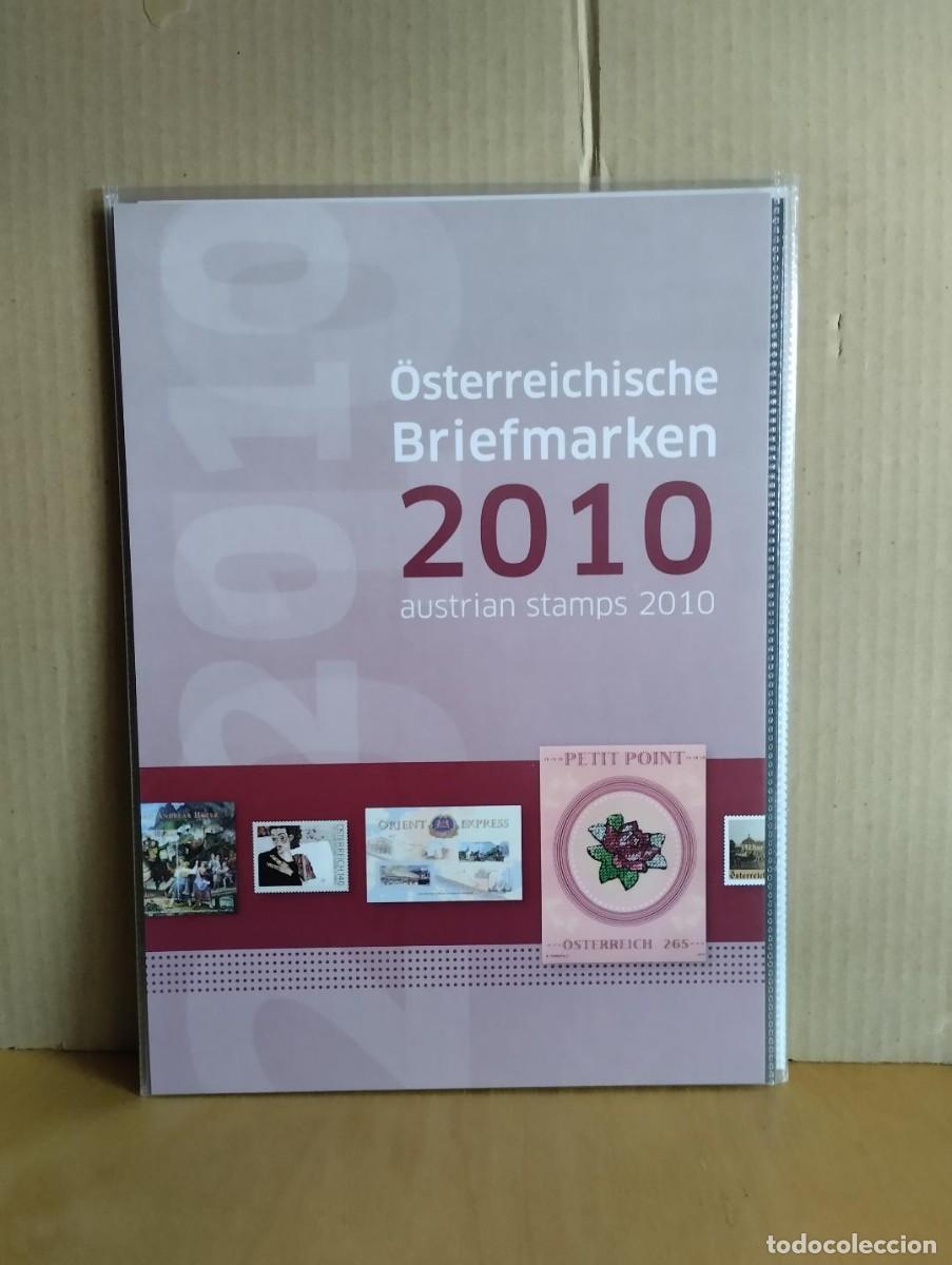 Sellos: AUSTRIA --- CARPETA ANUAL 2010 - Foto 1