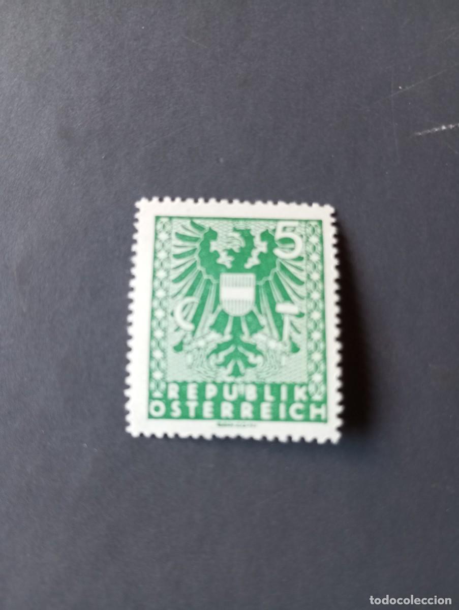 Sellos: AUSTRIA, 1945, ESCUDO, YT 579 - Foto 1