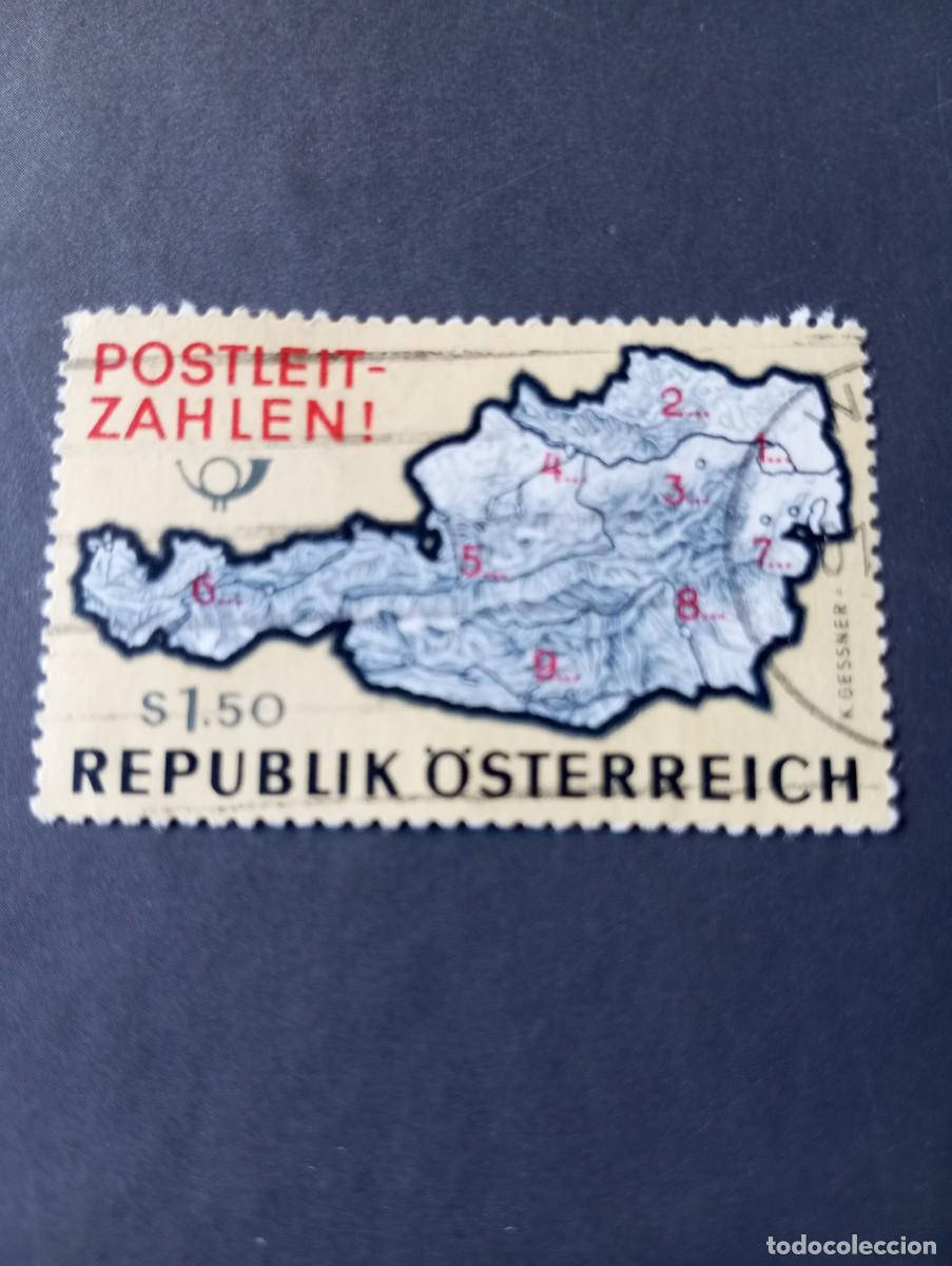 Sellos: AUSTRIA, 1966, INTRODUCCI&Oacute;N DE LOS C&Oacute;DIGOS POSTALES, YT 1036 - Foto 1