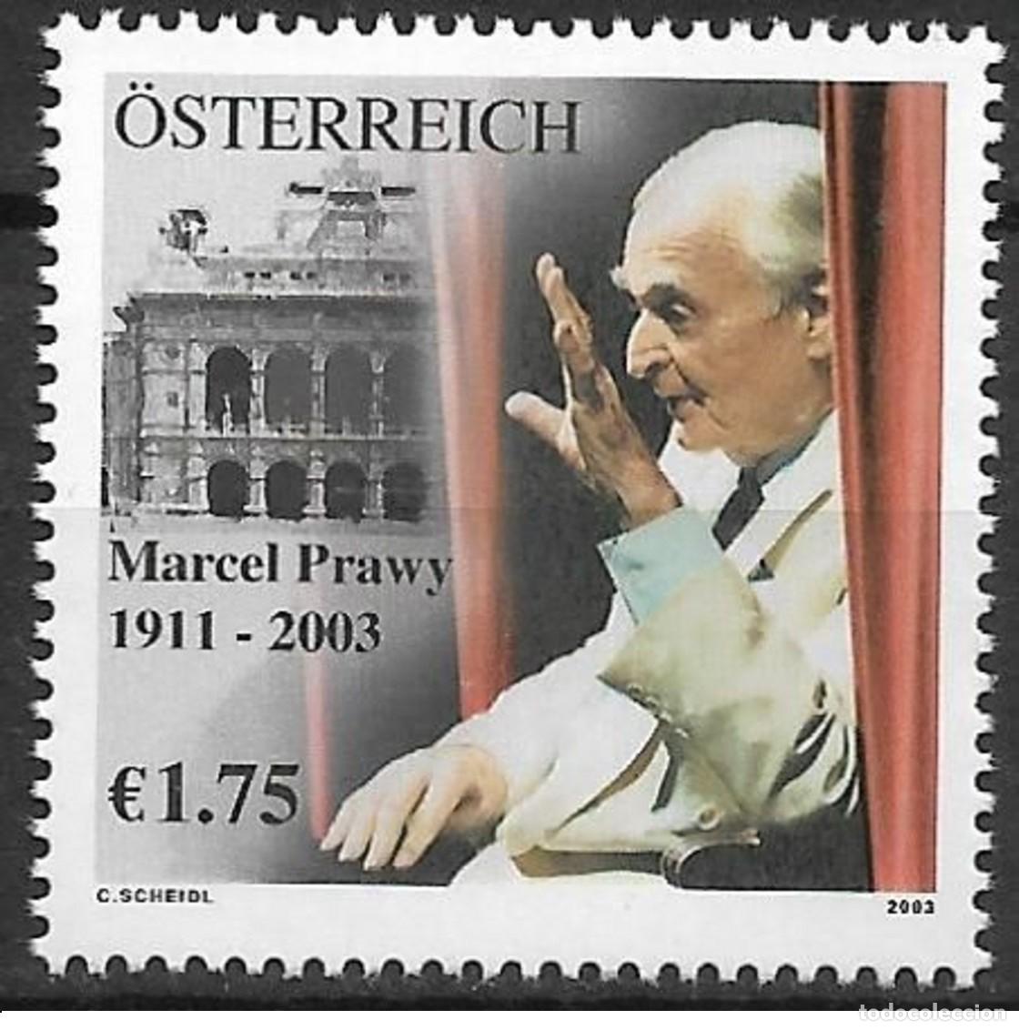 Sellos: Austria 2006 - Marcel Prawy mnh** - Foto 1
