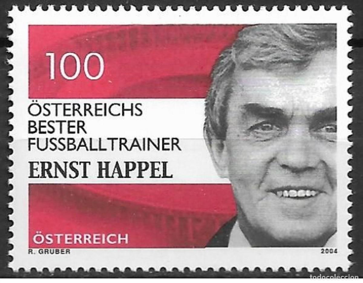 Sellos: Austria 2004 - Ernst Happel mnh** - Foto 1