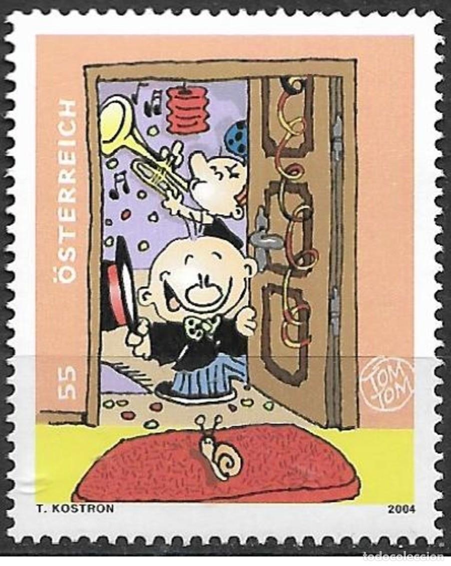 Sellos: Austria 2004 - Mensajes mnh** - Foto 1