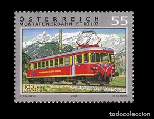 Sellos: Austria 2005 - Montafonerbahn mnh** - Foto 1